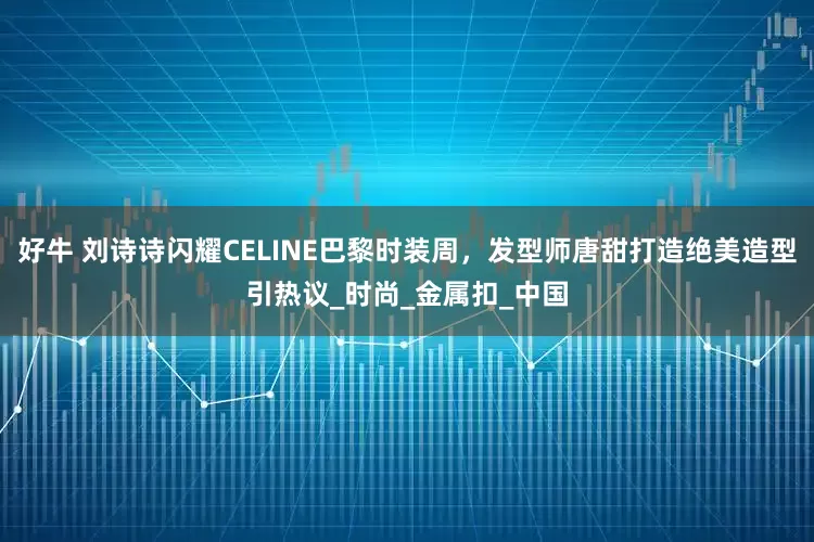 好牛 刘诗诗闪耀CELINE巴黎时装周，发型师唐甜打造绝美造型引热议_时尚_金属扣_中国