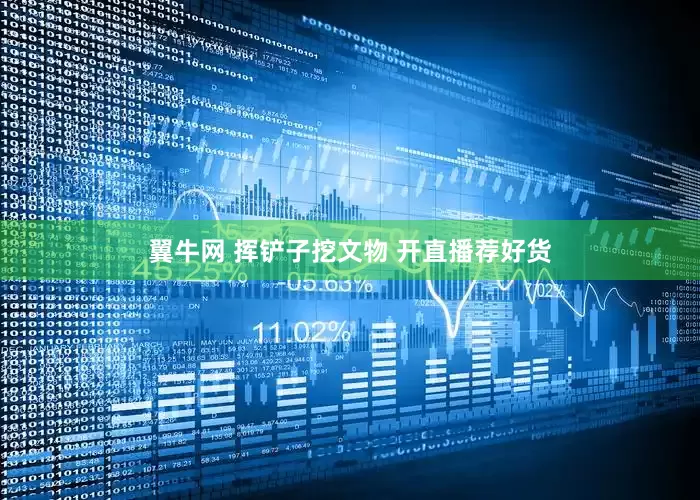翼牛网 挥铲子挖文物 开直播荐好货