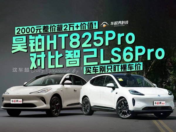 忠琦配资 2000 元差价藏 2 万 + 价值！昊铂 HT对比智己 LS6：买车别只盯裸车价